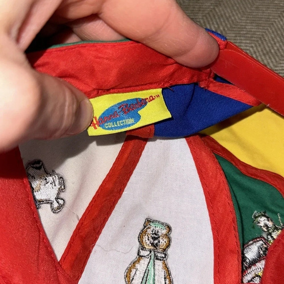 VINTAGE HANNA-BARBERA COLLECTION YOGI BEAR ADJUSTABLE MULTICOLOR BALL CAP KIDS - Picture 7 of 8